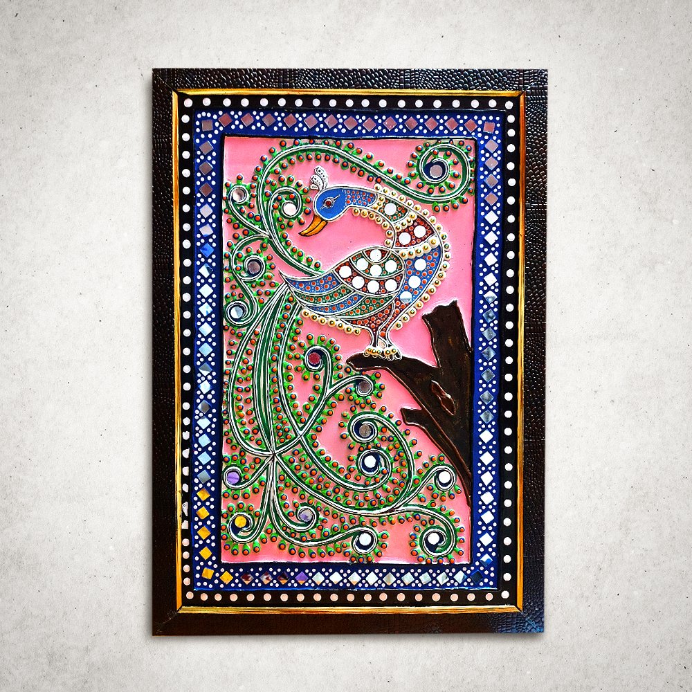 
                  
                    Relaxing Peacock Painting - Kreate- Painting
                  
                