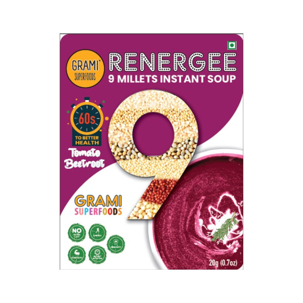 Renergee 9 Millets Instant Soup - Kreate- Ready to Eat