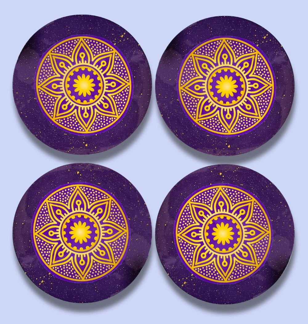 Resin Art Coasters (Set of 4) - Kreate- Coasters
