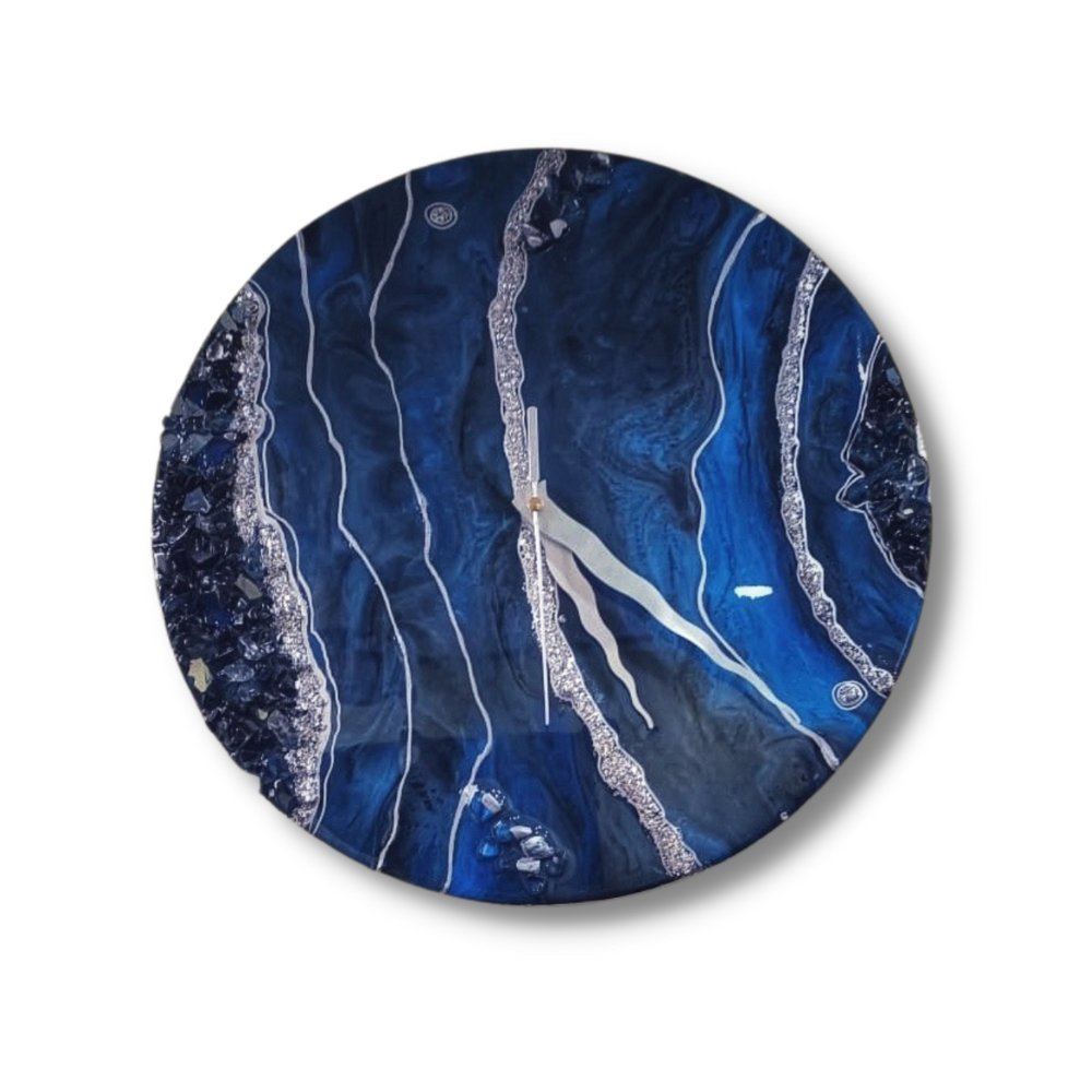 
                  
                    Resin Clock - Kreate- Wall Decor
                  
                