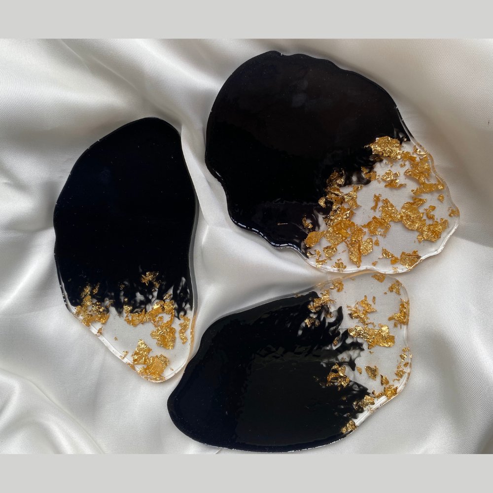 Resin Coasters (Set of 3) - Kreate- Coasters