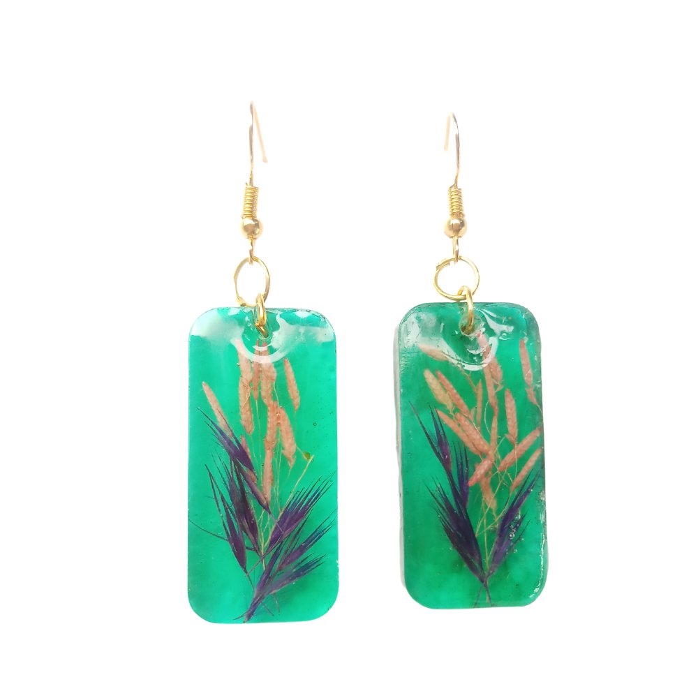 Resin Earrings - Kreate- Earrings