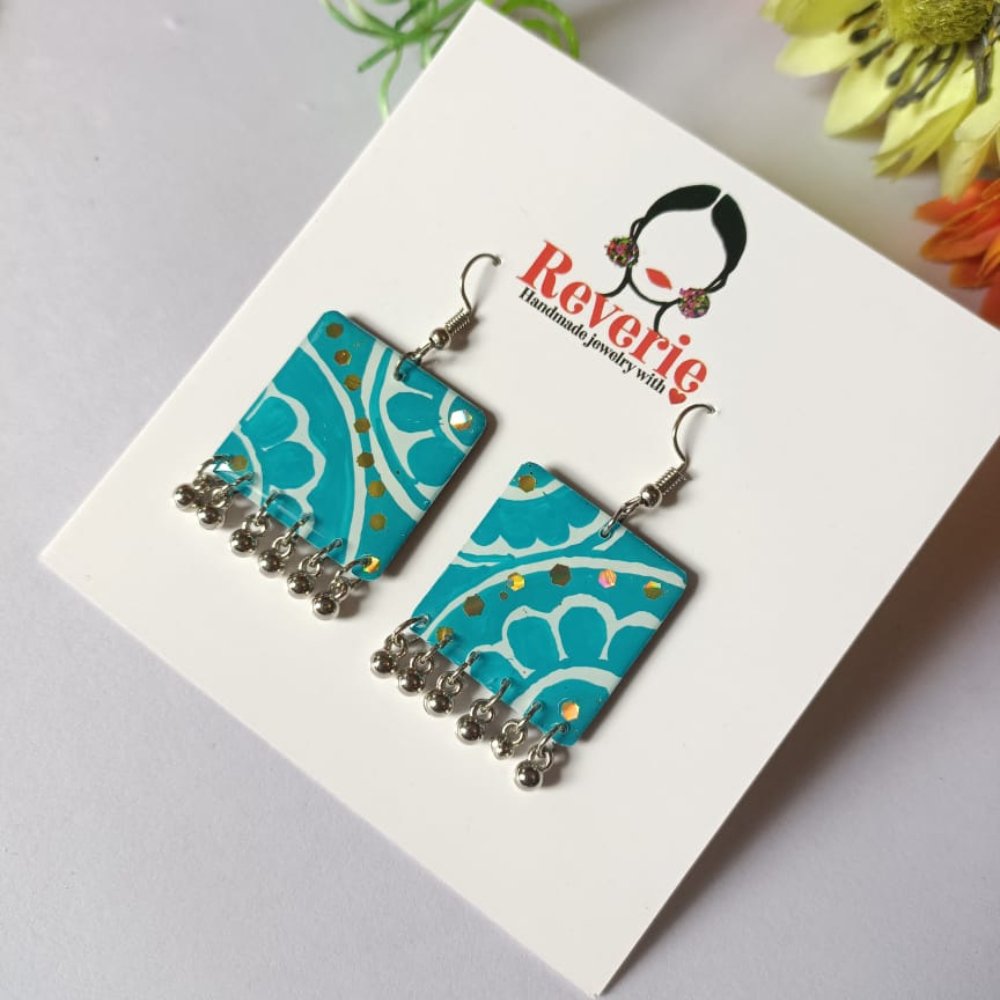 Resin Earrings - Kreate- Earrings