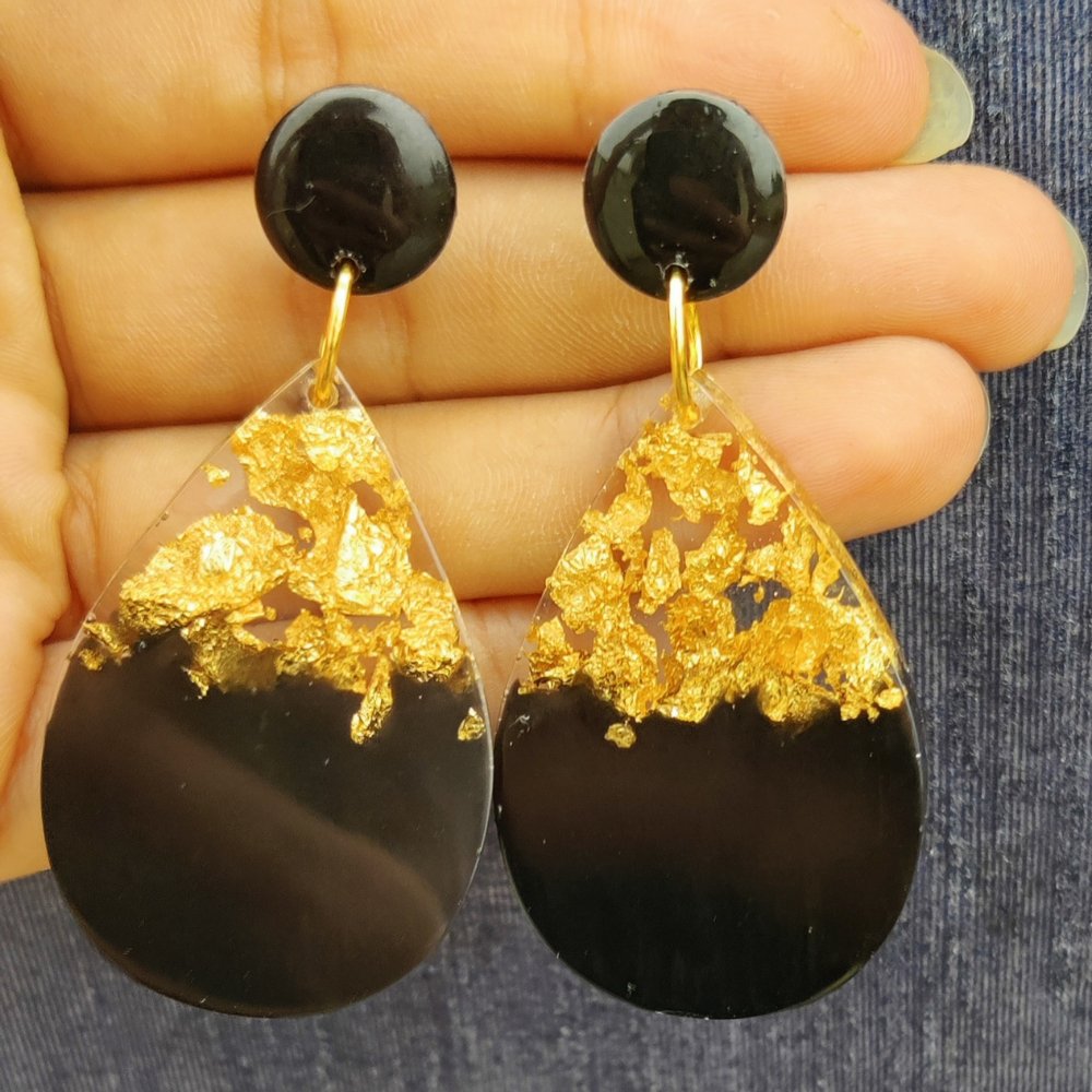 Resin Earrings - Kreate- Earrings