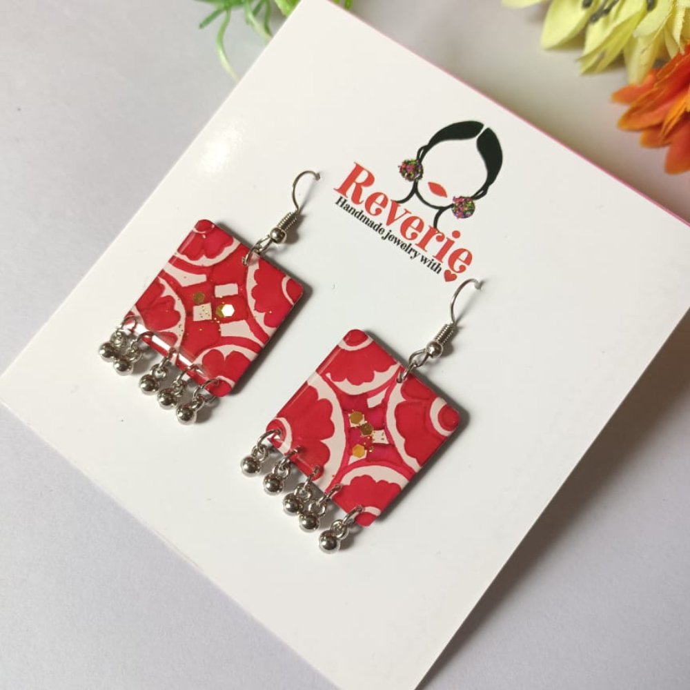 
                  
                    Resin Earrings - Kreate- Earrings
                  
                