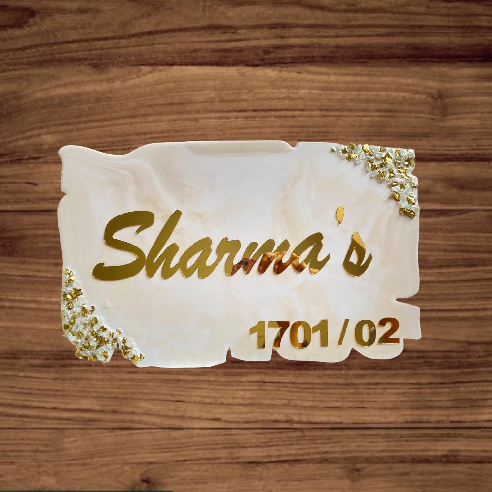
                  
                    Resin Name Plate - Kreate- Wall Decor
                  
                
