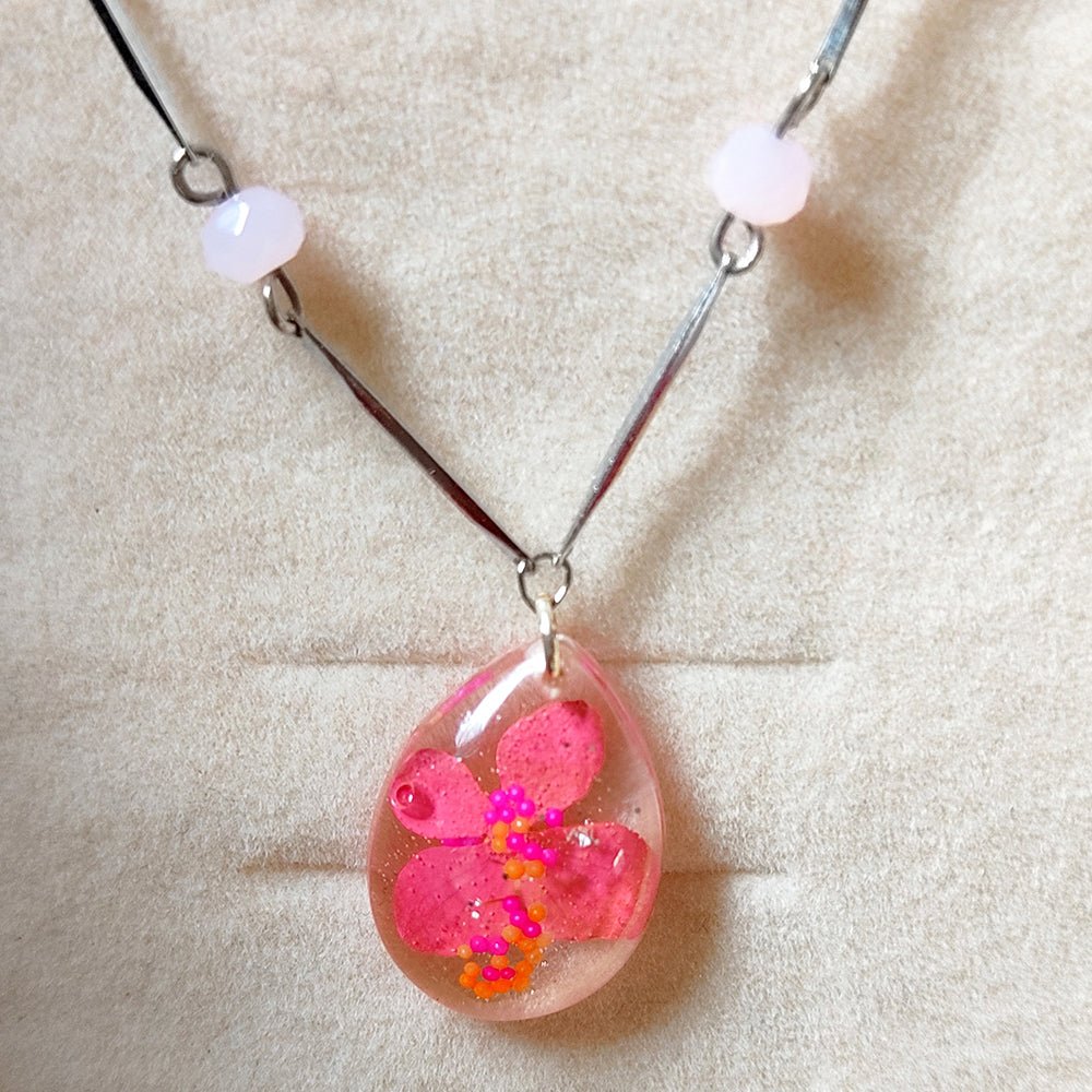 Resin Necklace - Kreate- Neckpieces