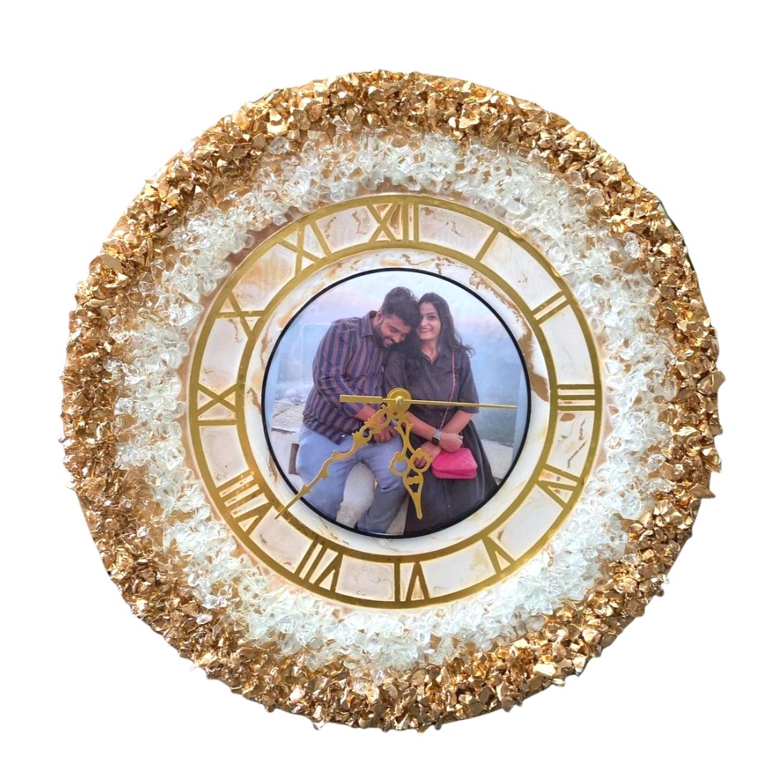 
                  
                    Resin Photo Clock - Kreate- Wall Decor
                  
                