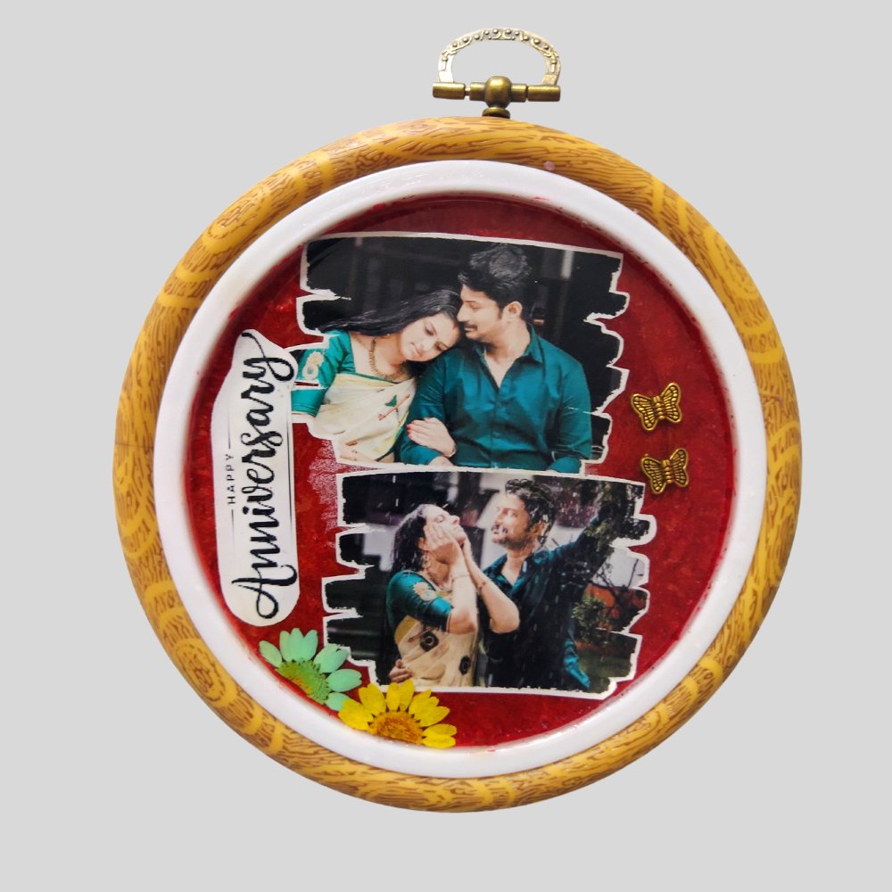 
                  
                    Resin Photo Frame - Round - Kreate- Photo Frame
                  
                