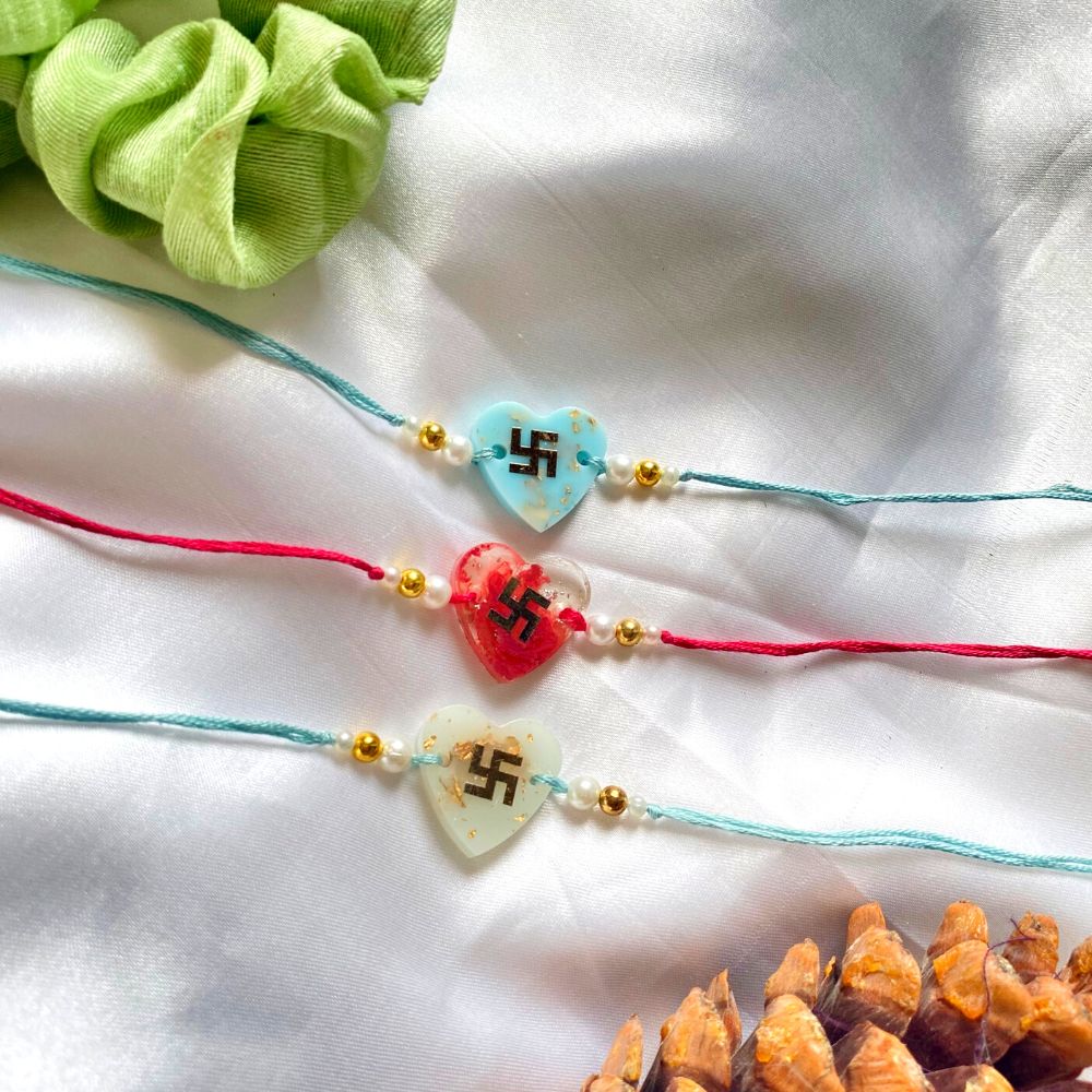 Resin Rakhi - Kreate- Festive