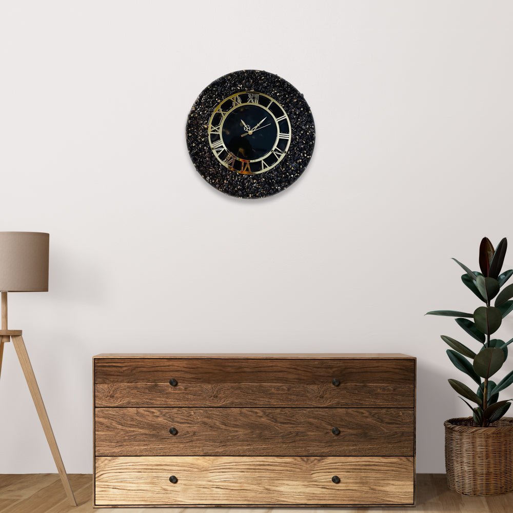 Resin Wall Clock - Kreate- Wall Decor