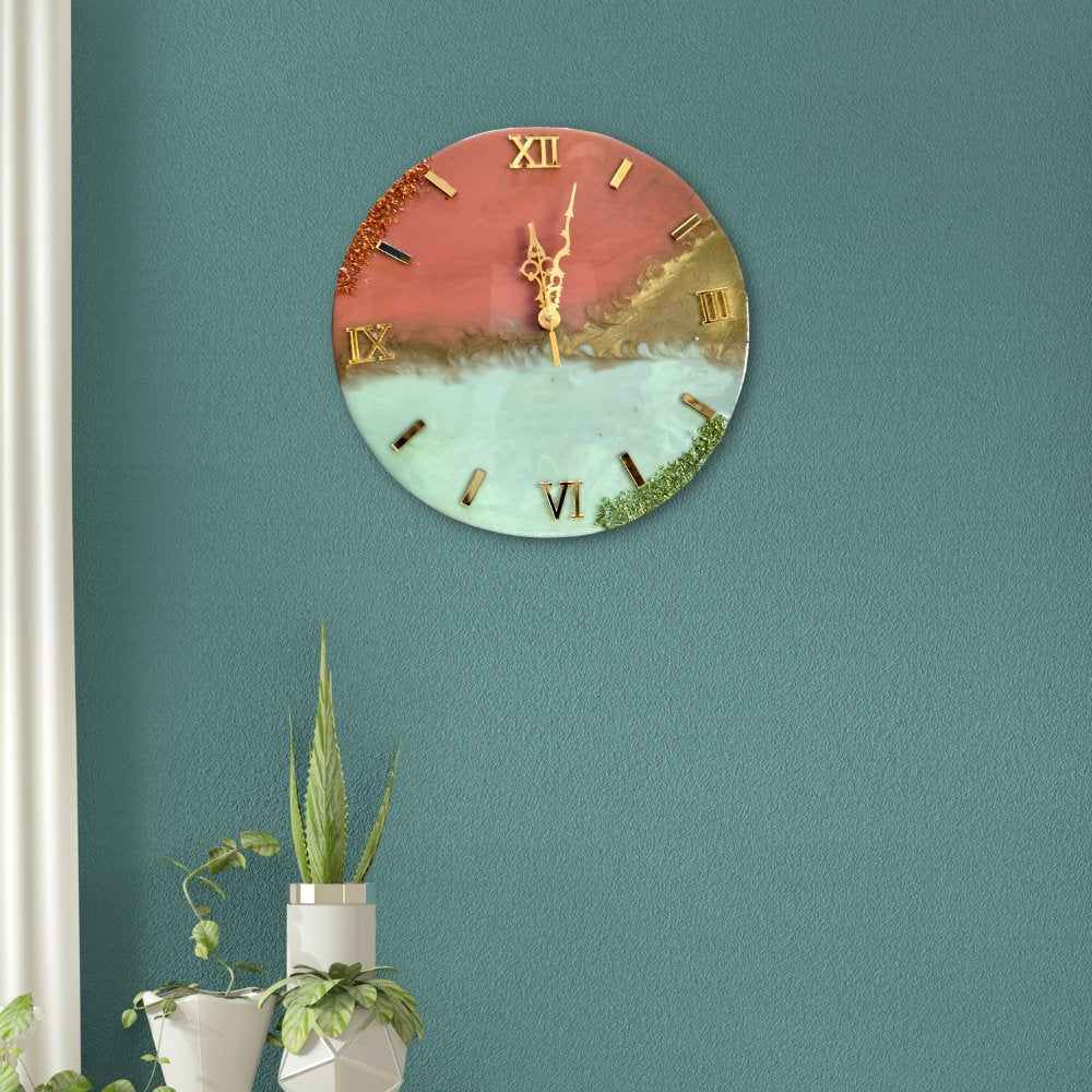 
                  
                    Resin Wall Clock - Kreate- Wall Decor
                  
                