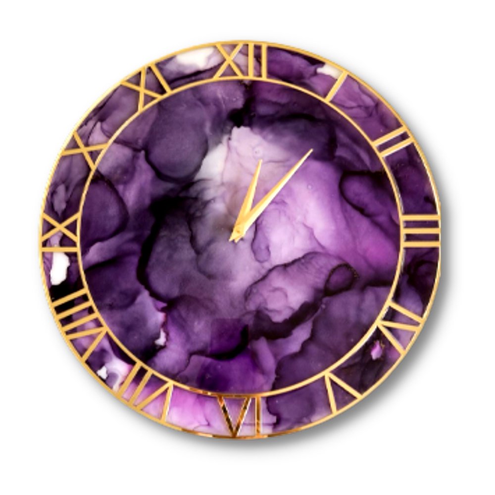 
                  
                    Resin Wall Clock - Kreate- Wall Decor
                  
                