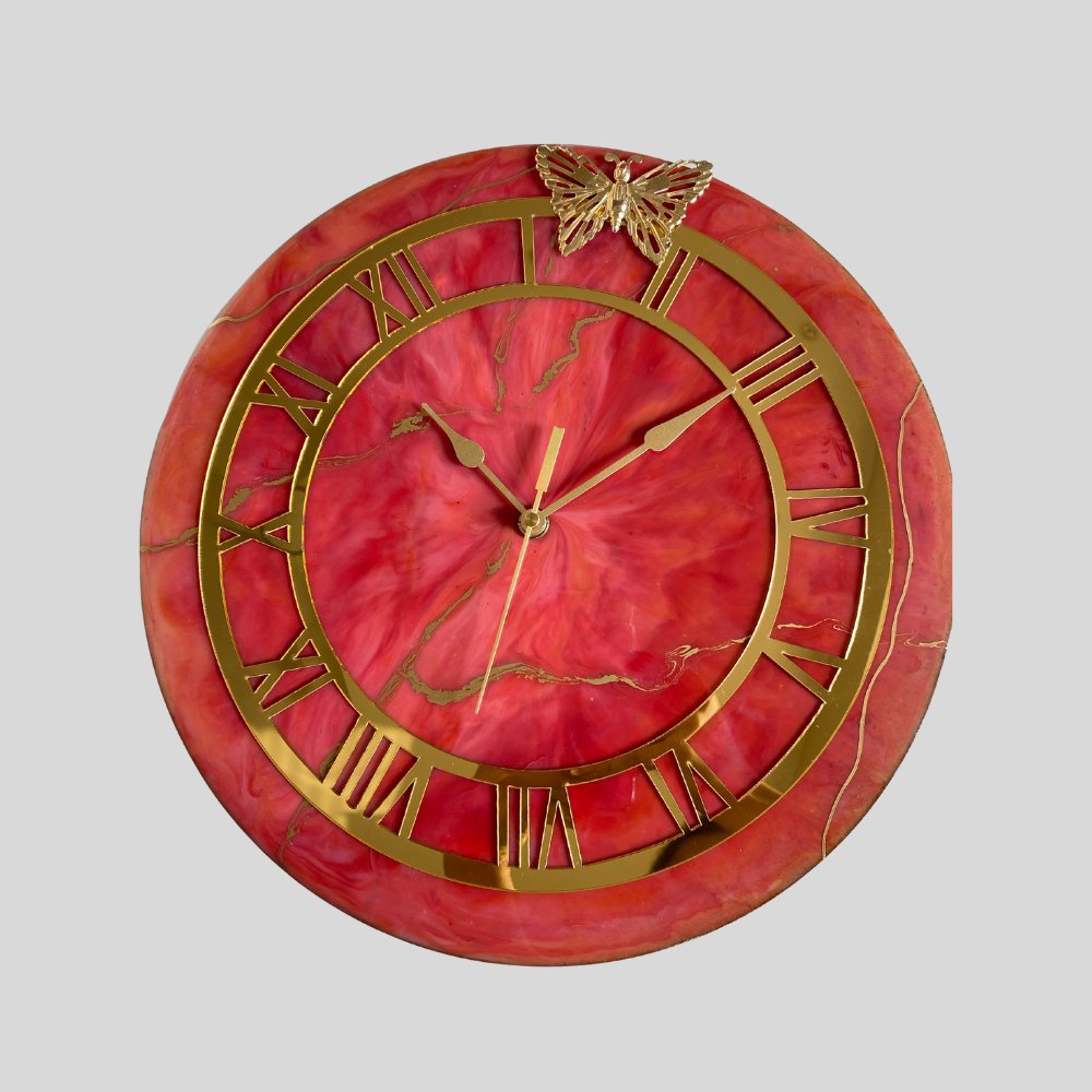 
                  
                    Resin Wall Clock - Kreate- Wall Decor
                  
                