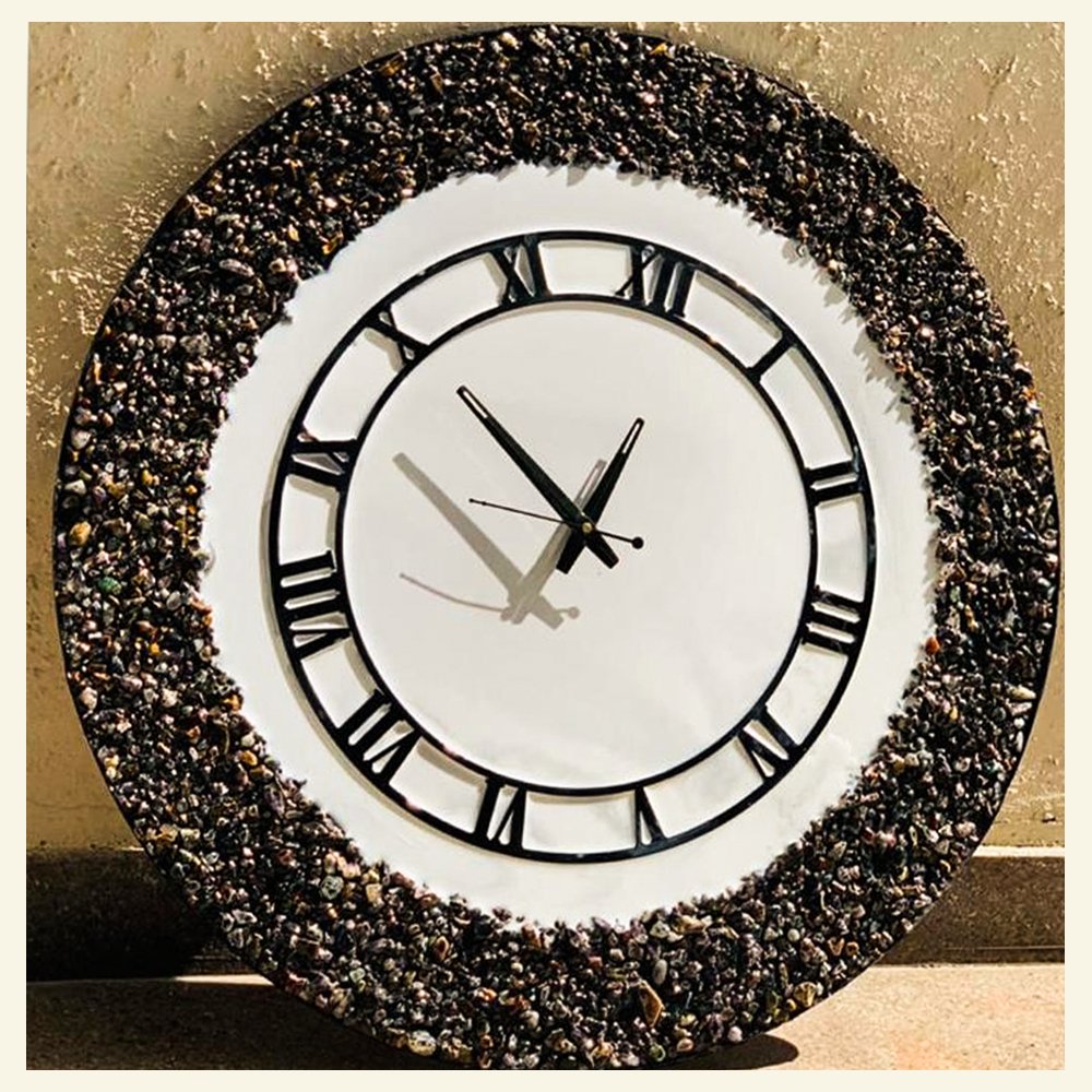 
                  
                    Resin Wall Clock - Kreate- Wall Decor
                  
                