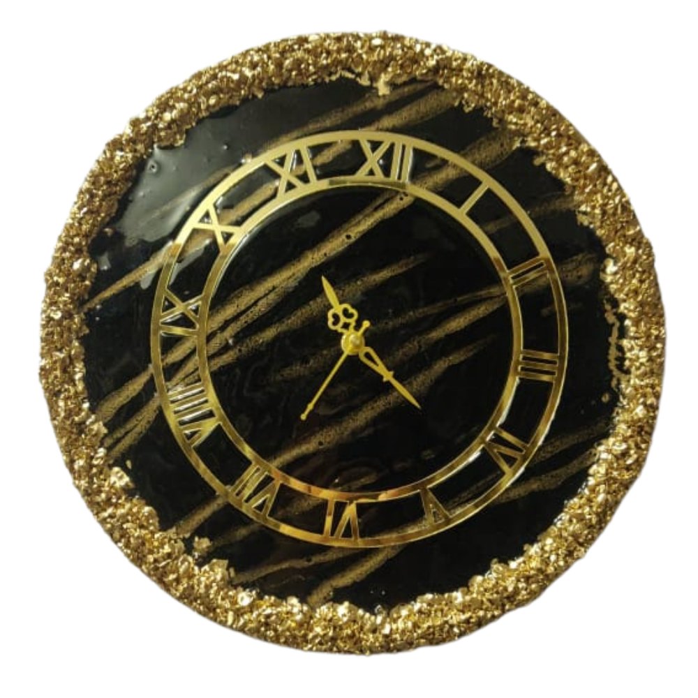 
                  
                    Resin Wall Clock - Kreate- Wall Decor
                  
                