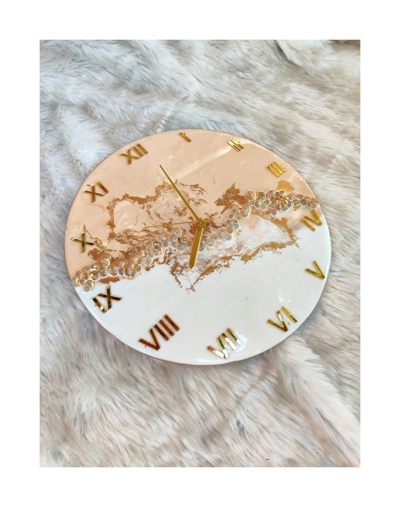 Resin Wall Clock - Kreate- Wall Decor