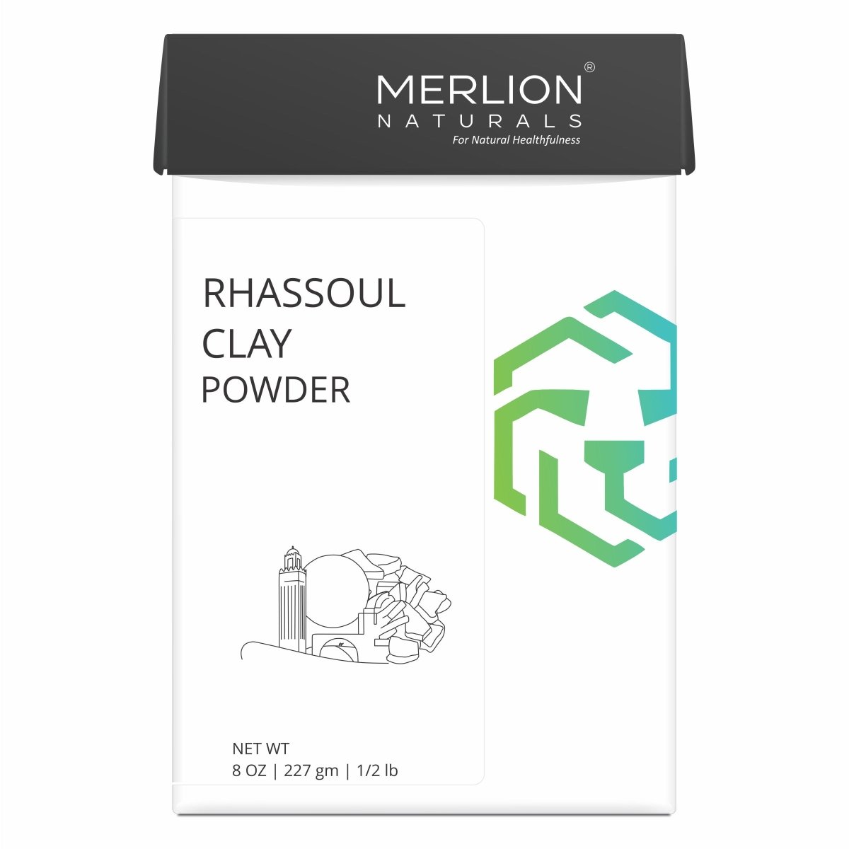 
                  
                    Rhassoul Brown Clay Powder (227g) - Kreate- Packs & Masks
                  
                