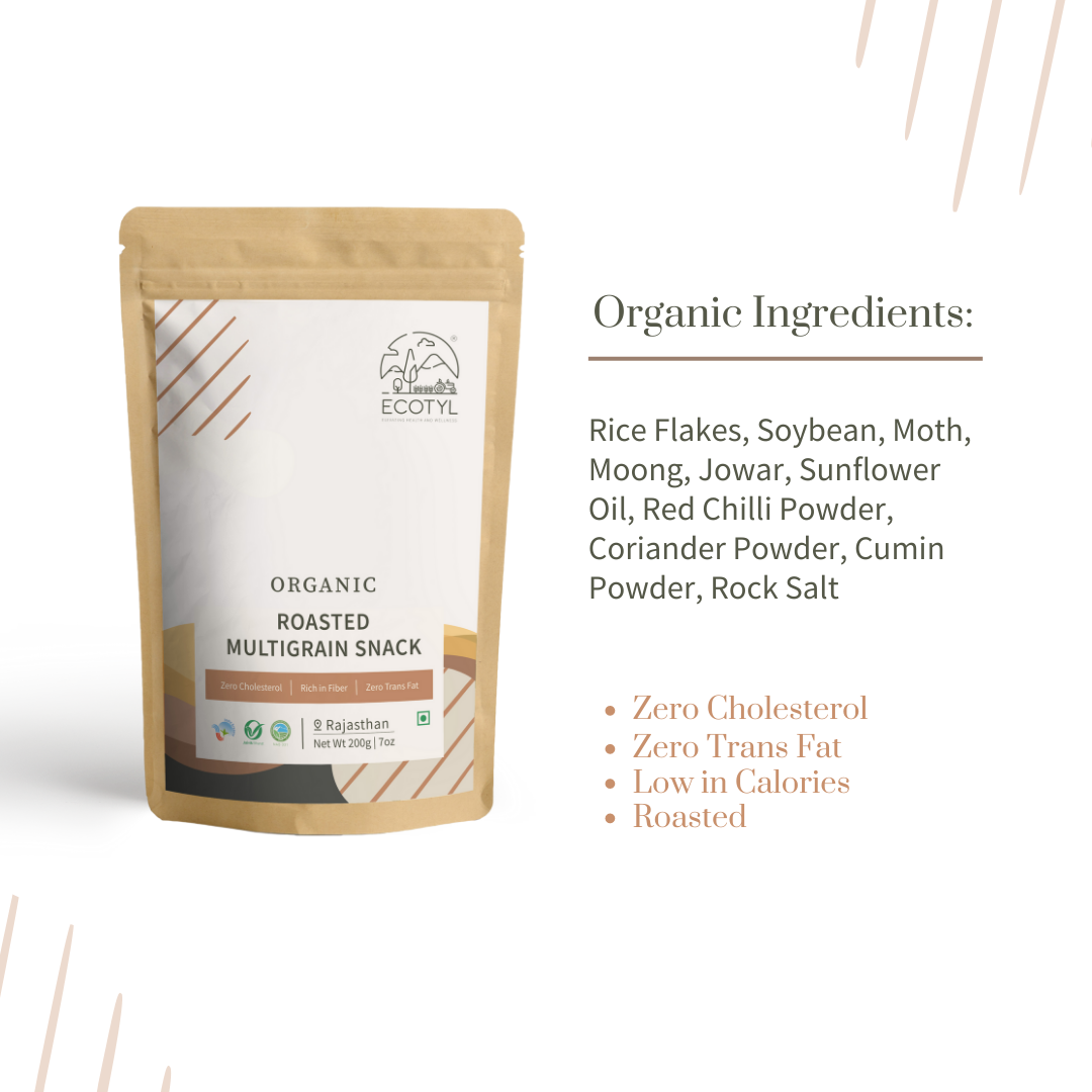 
                  
                    Ecotyl Organic Roasted Multigrain Snack (200g)
                  
                