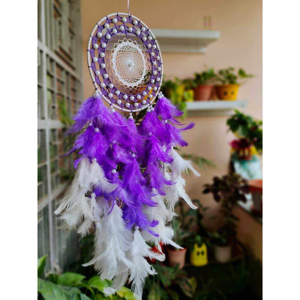 Robin Purple Dreamcatcher - Kreate- Home Decor