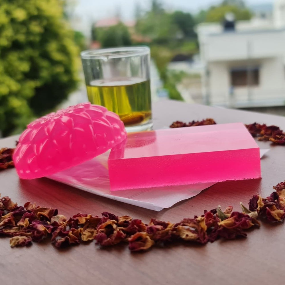 Rose Almond Soap - Kreate- Soaps