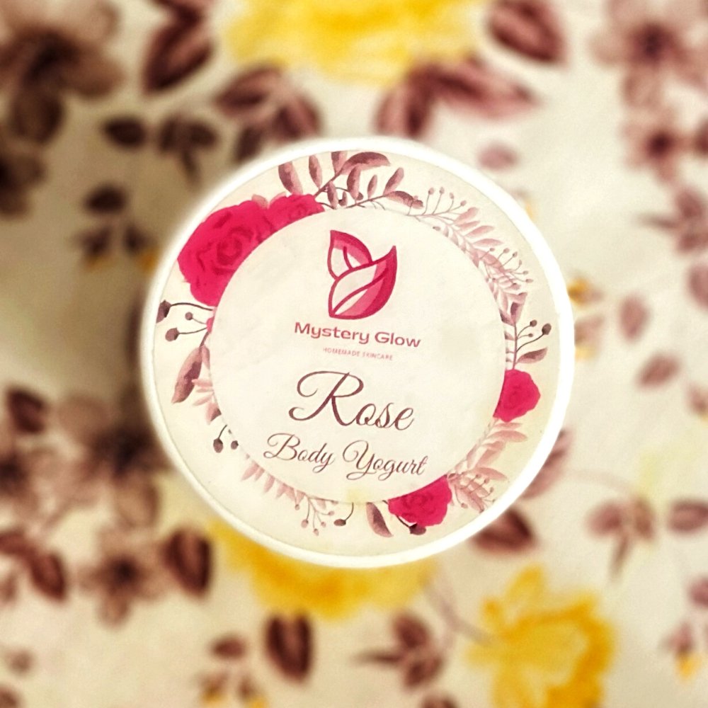 Rose Body Yogurt (200ml) - Kreate- Moisturizers & Lotions