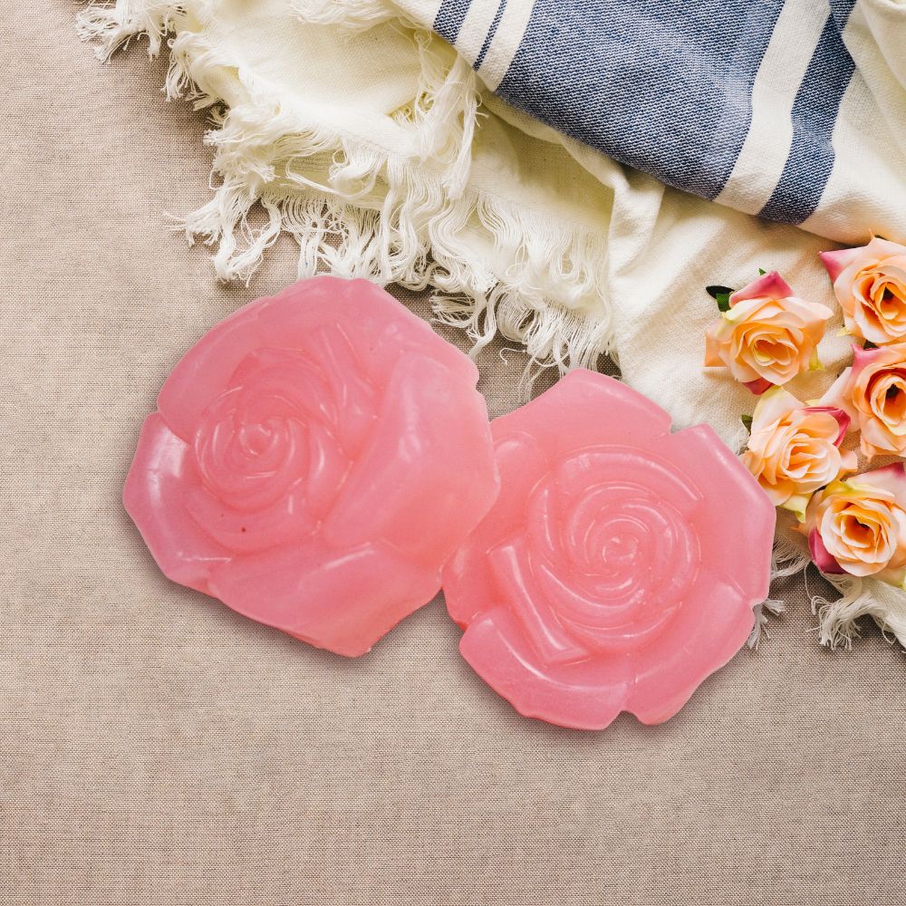 Rose Calamine Soap (Pack of 3) - Kreate- Soaps