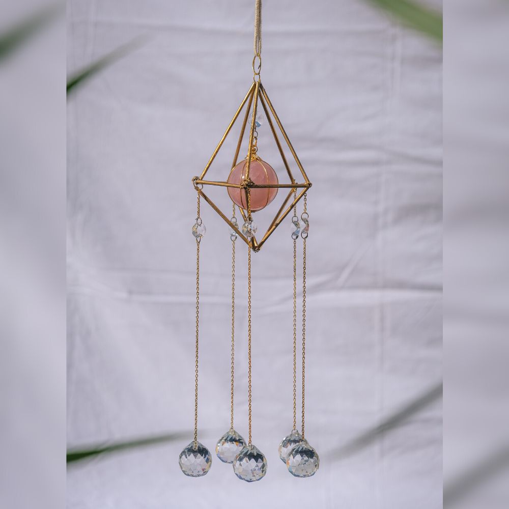 
                  
                    Rose Quartz Big Suncatcher - Kreate- Wall Decor
                  
                