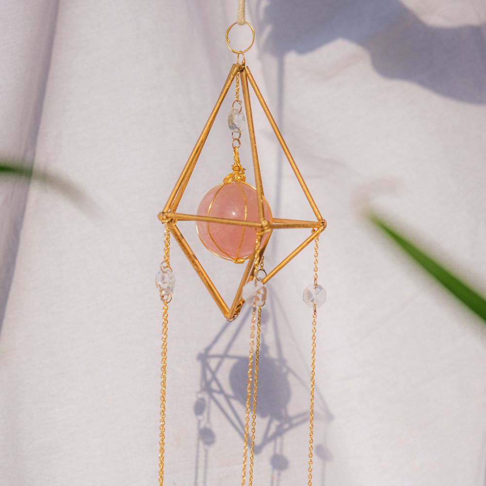 
                  
                    Rose Quartz Big Suncatcher - Kreate- Wall Decor
                  
                