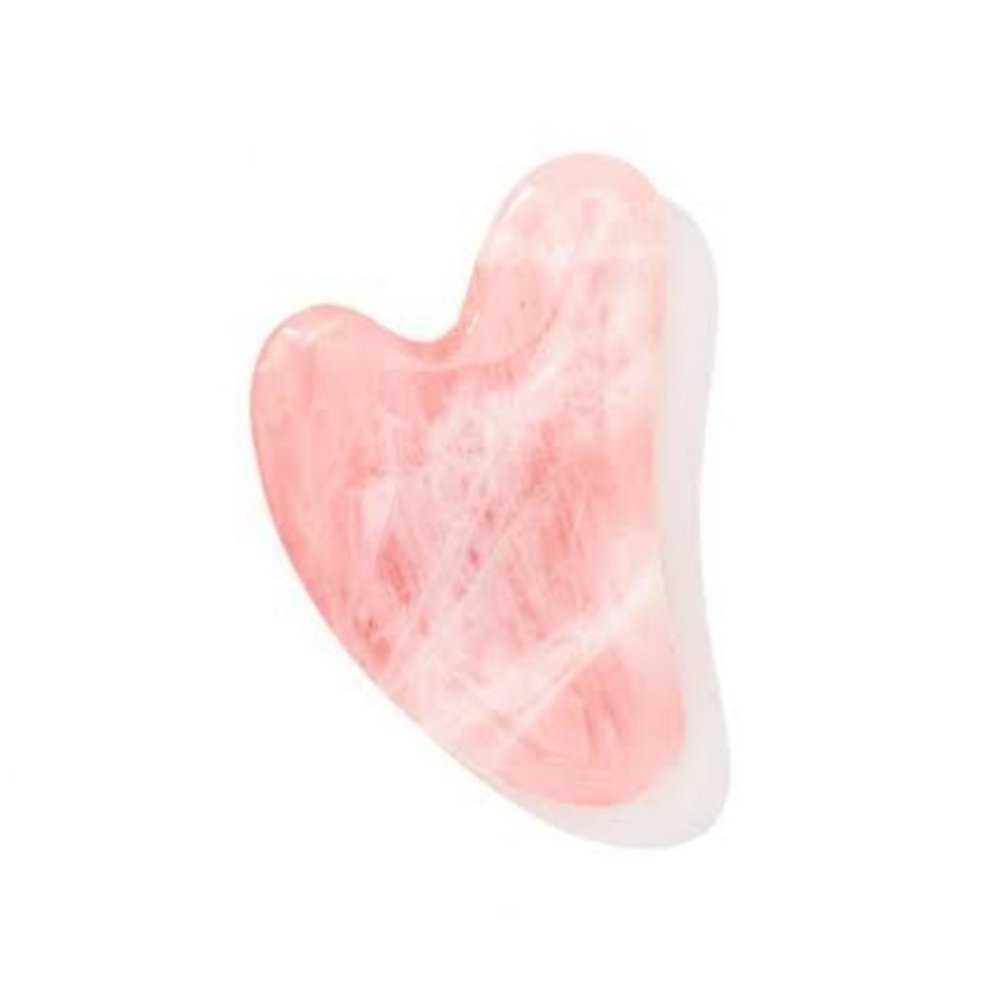 Rose Quartz Gua Sha - Kreate- Skincare Tools