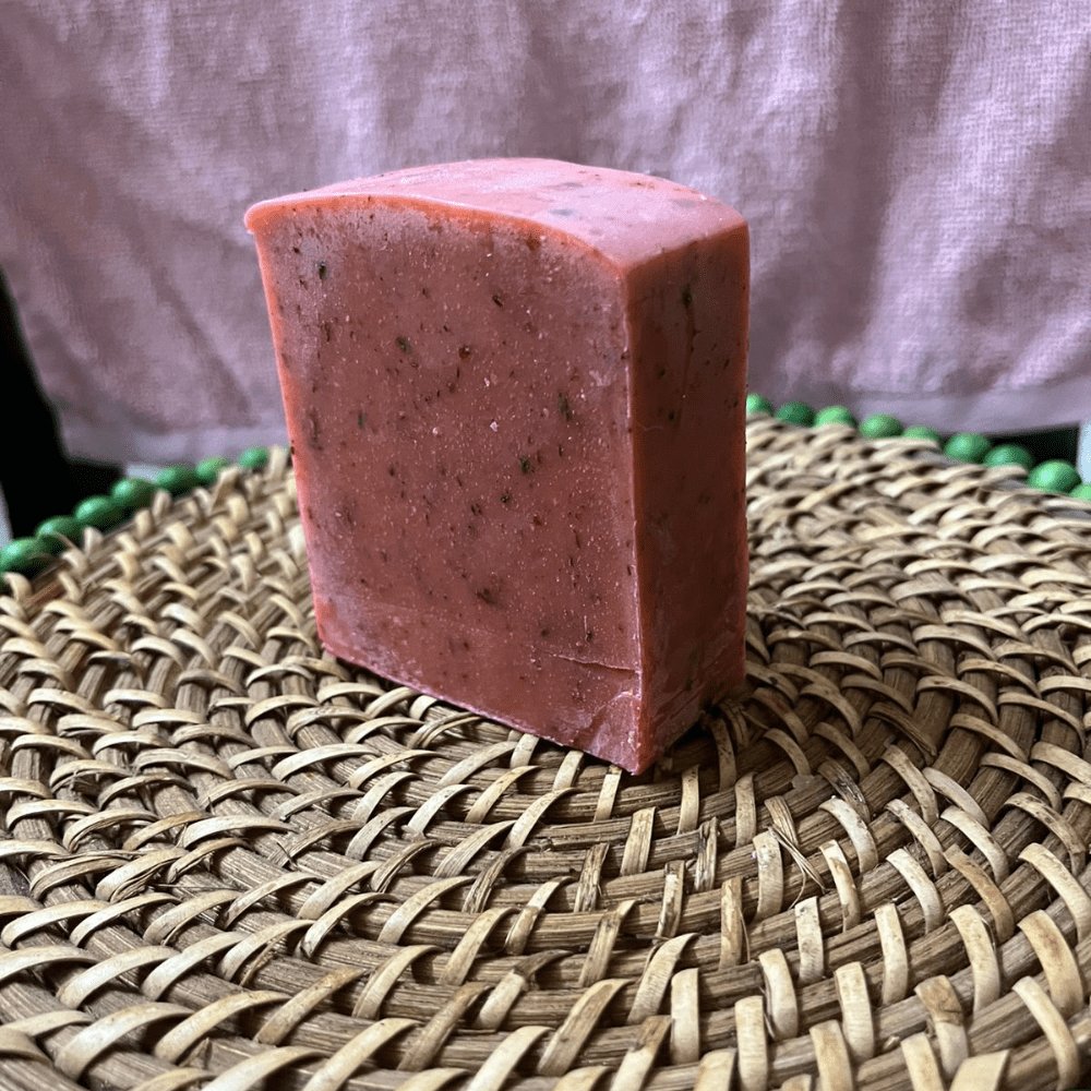 
                  
                    Rose Scrub Soap Cold Process Handmade Soap (150g) - Kreate- Soaps
                  
                