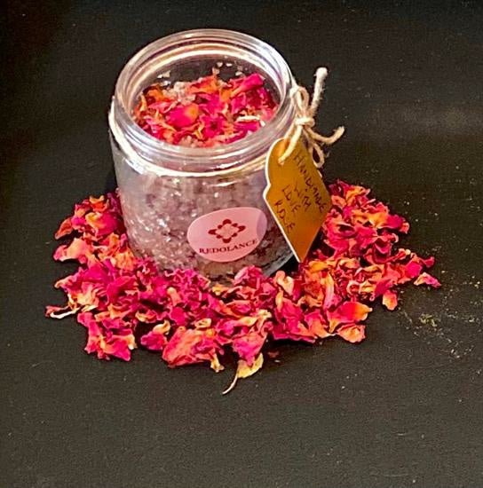 Rose Sugar Scrub (205g) - Kreate- Scrubs