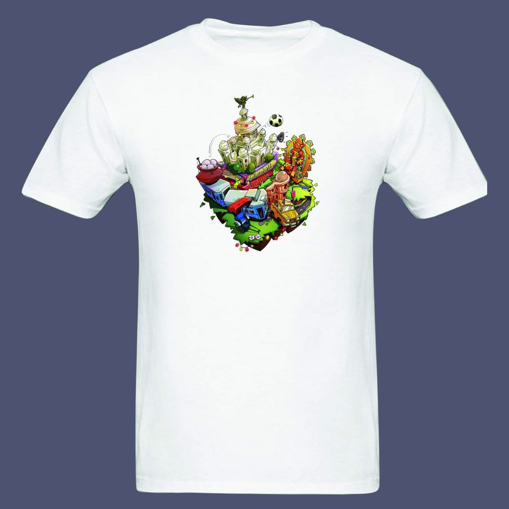 Round Neck T-shirt - Kreate- Shirts & T-Shirts