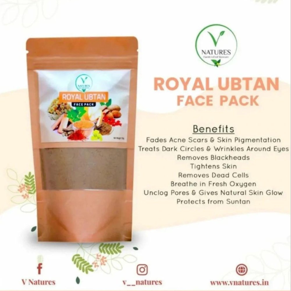 Royal Ubtan Face Pack - Kreate- Packs & Masks