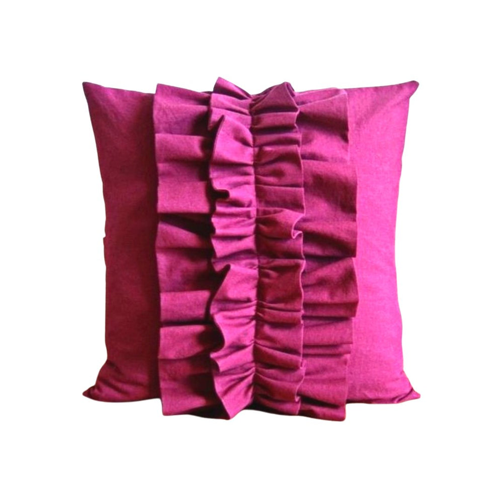 Ruffle Top Cushion Cover - Kreate- Cushions & Covers