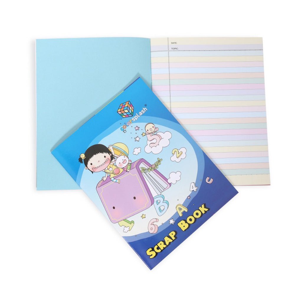 Ruled Scrap Book 32 Pages - 120 GSM (Pack of 2) - Kreate- Stationary