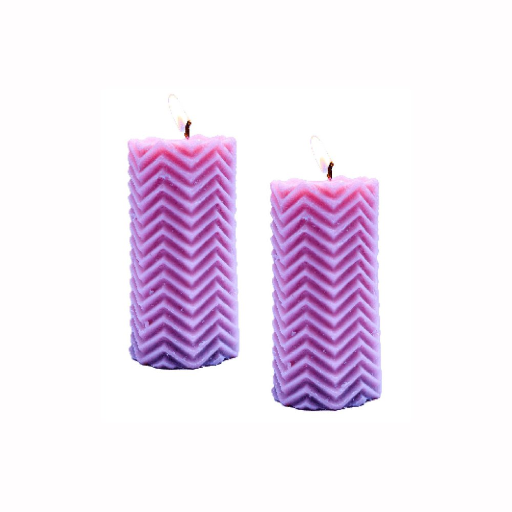 Rumaya Scented Candle (Set of 2) - Kreate- Candles & Holders
