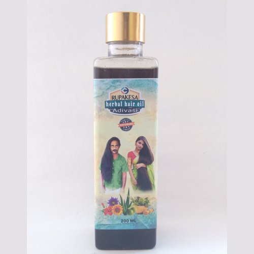 RupaKesa Adivasi Herbal Hair Oil (200ml) - Kreate- Hair Oils