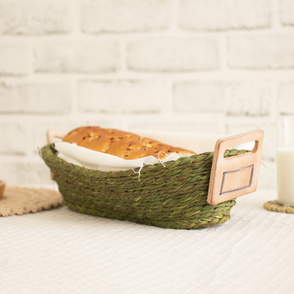 Sabai Grass Bread Basket (Single Color) - Kreate- Serveware