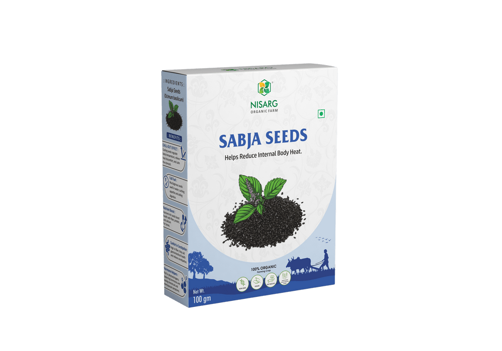 Nisarg Organic Farm Sabja Seeds