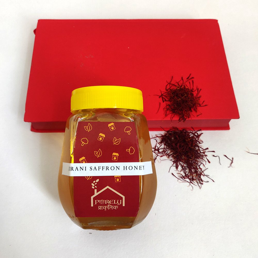 
                  
                    Saffron Honey (500g) - Kreate- Jaggery & Honey
                  
                