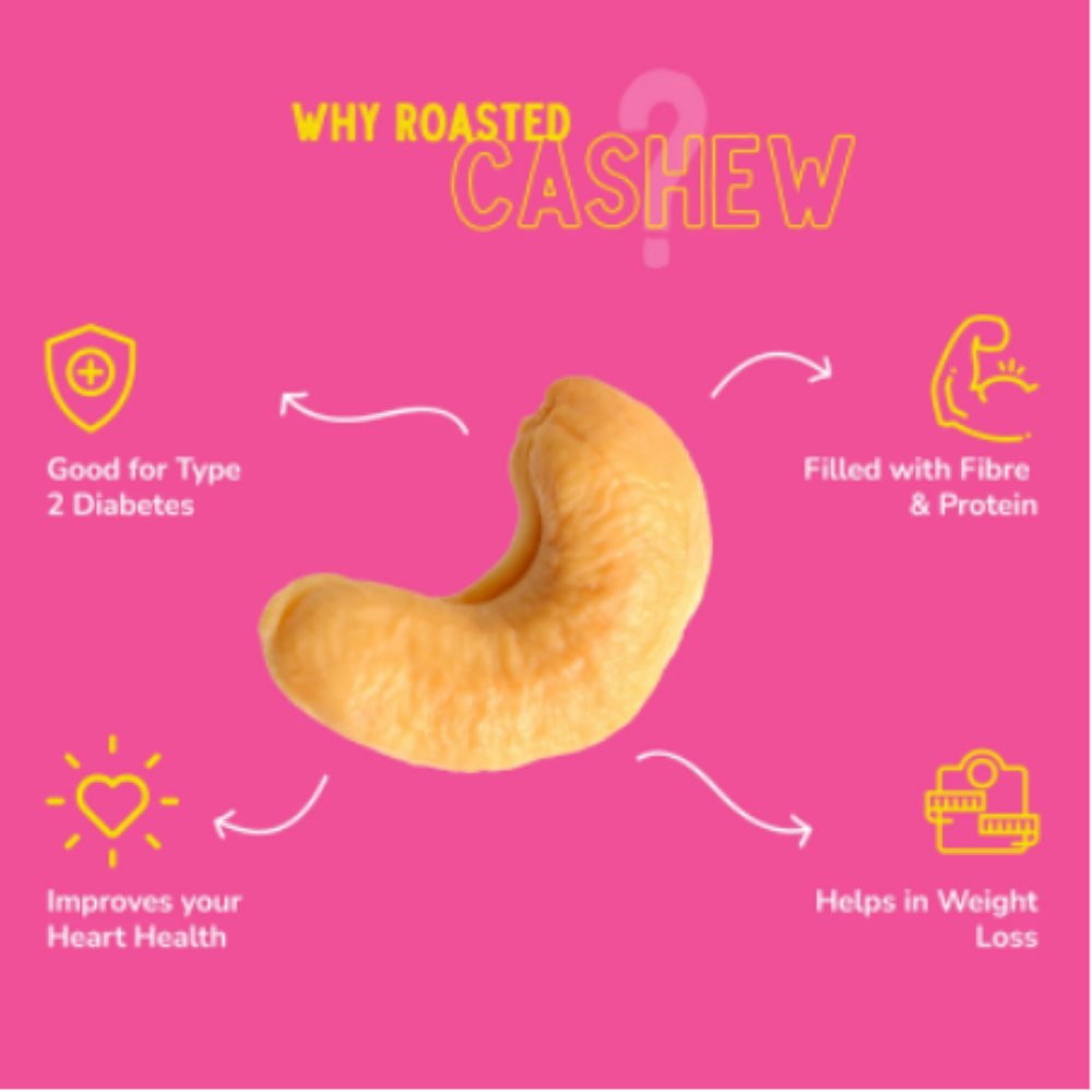 
                  
                    Salted Cashew - Kreate- Munchies
                  
                