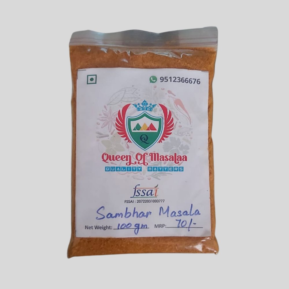 Sambhar Masala (100g) - Kreate- Spices & Masalas