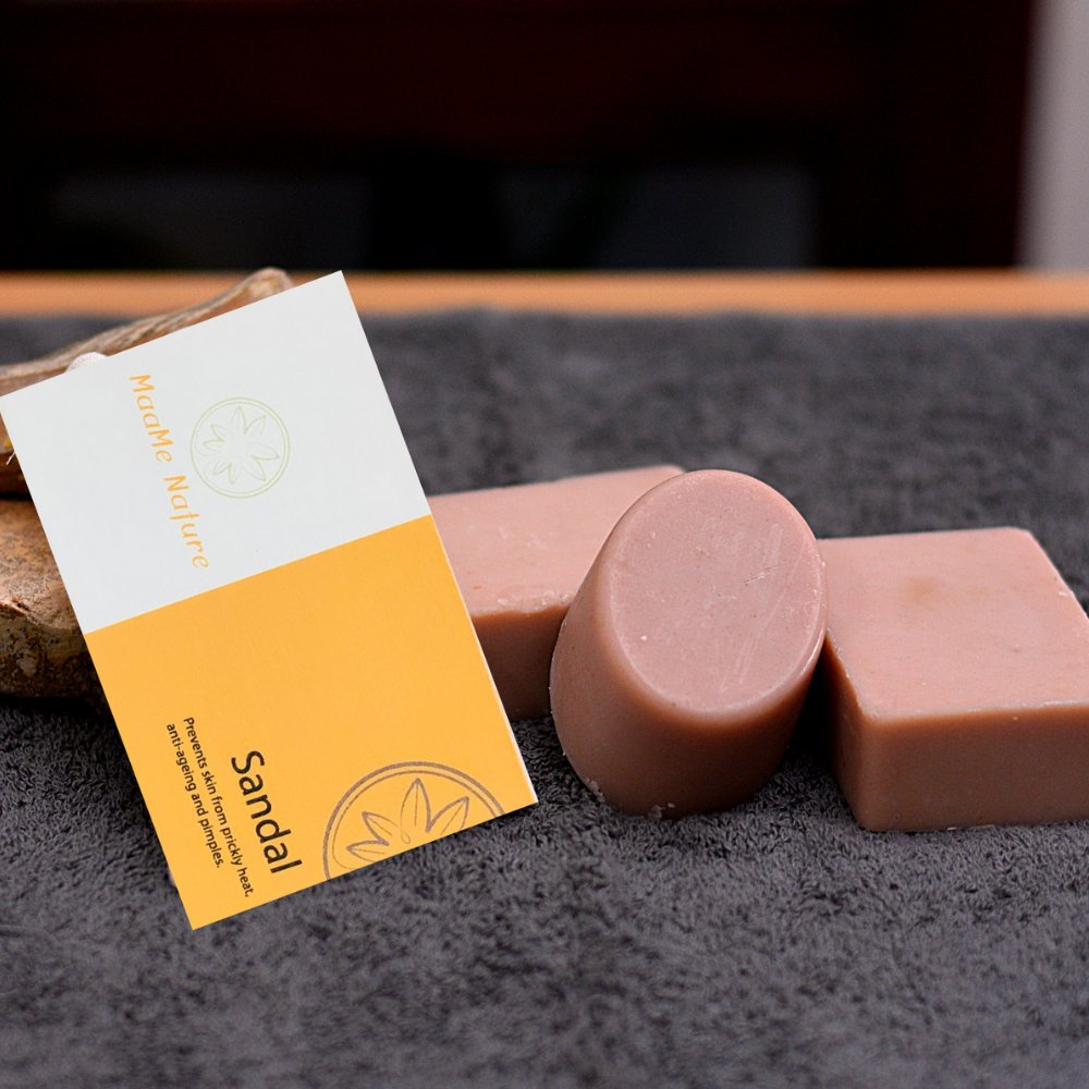 Sandal Soap - Kreate- Soaps