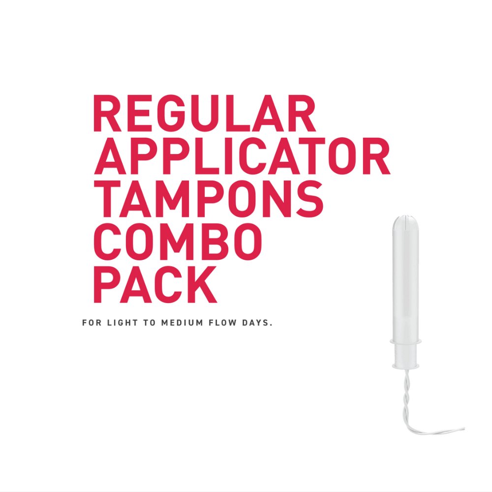 
                  
                    Sanity Regular Applicator Tampons (Pack of 20) - Kreate- Tampons
                  
                