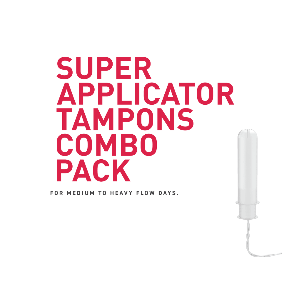 
                  
                    Sanity Super Applicator Tampons (Pack of 20) - Kreate- Tampons
                  
                