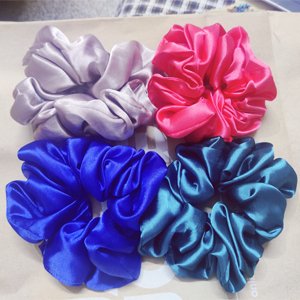 Satin Scrunchies - Kreate- Scrunchies