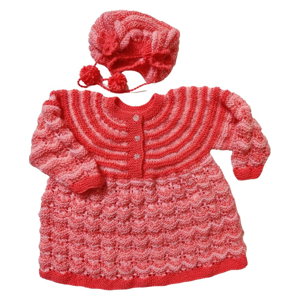 Saumy Baby Pink Sweater Set - Kreate- Clothing Sets