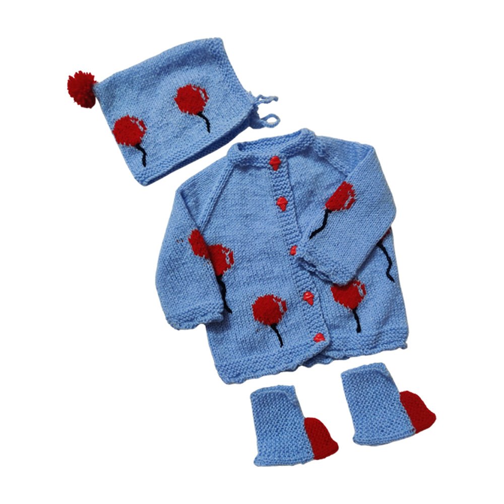 Saumy Balloon Sweater Set - Kreate- Clothing Sets