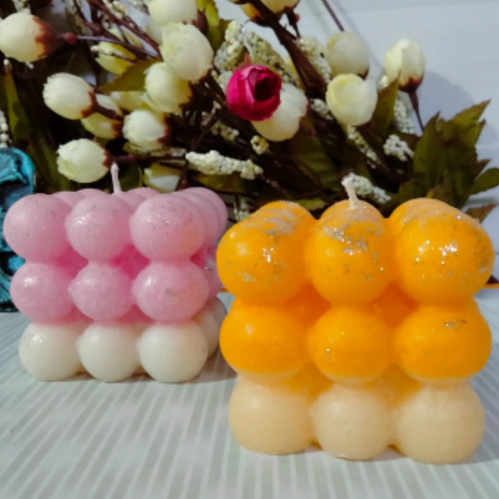 Scented Bubble Candle - Kreate- Candles & Holders